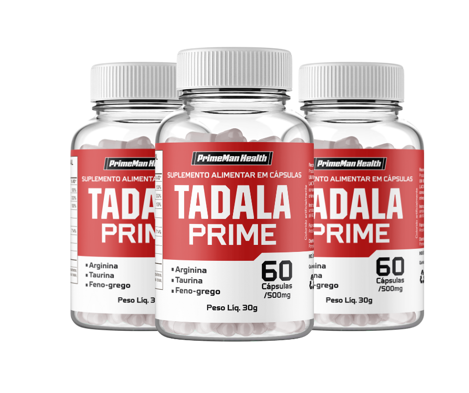 3 Frascos Tadala Prime